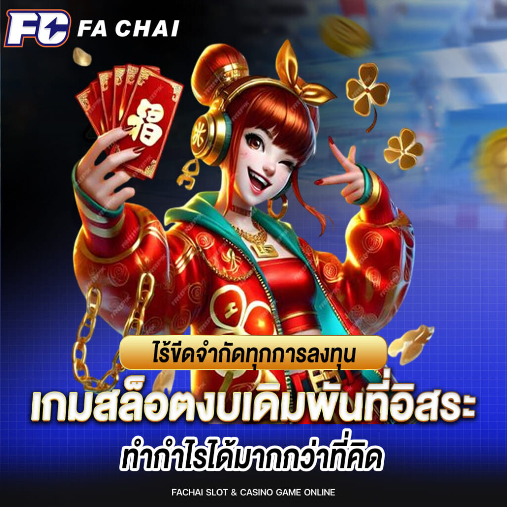 FC FA Chai ไร้ขีดจำกัดทุกการลงทุน เกมสล็อตงบเดิมพันที่อิสระ ทำกำไรได้มากกว่าที่คิด
